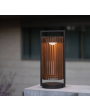 JAZZ Solar Outdoor Light - Teak / Bronze Aluminum